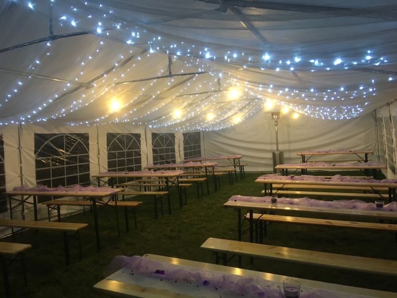 Párty stan Hájenka